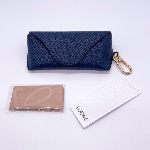 NEW LOEWE GEOMETRIC EYEGLASSES LOEWE LW50010U 068 BROWN CLEAR EYEWEAR - Picture 3 of 3